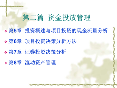 投資概述與項目投資的現金流量分析詳解.ppt